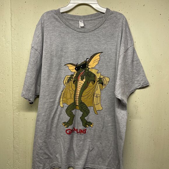 Gemlins T-shirt 2XL-Gray-Super Soft - Picture 1 of 3